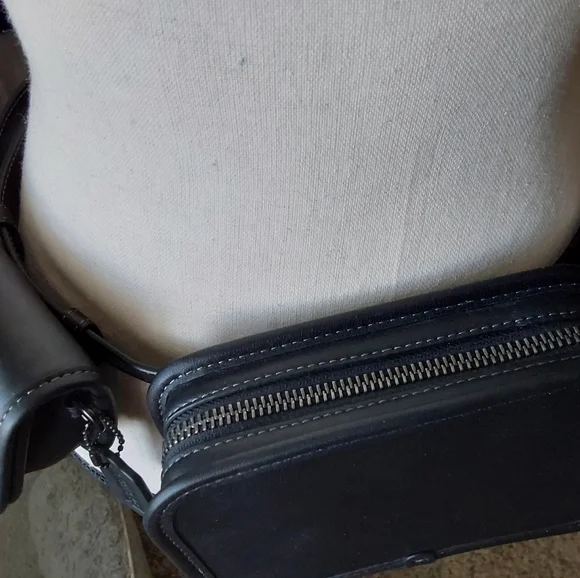 Coach Black Leather Multi Belt Bag Set - Picture 9 of 13